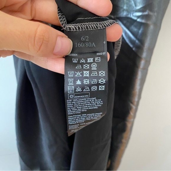 ALLSAINTS Hadley Metallic Slip Midi Dress - Picture 8 of 9